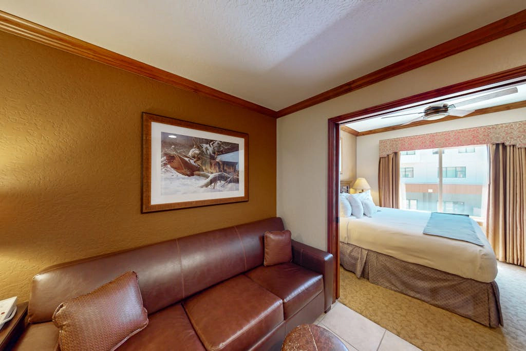 ski-in - ski-out Condo with  Shared Hot Tubs & Pool, High-Speed WiFi, & Central AC