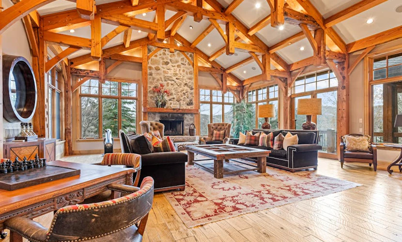 Luxury lodge with hot tub, sauna, game room, movie room & Deer Valley views