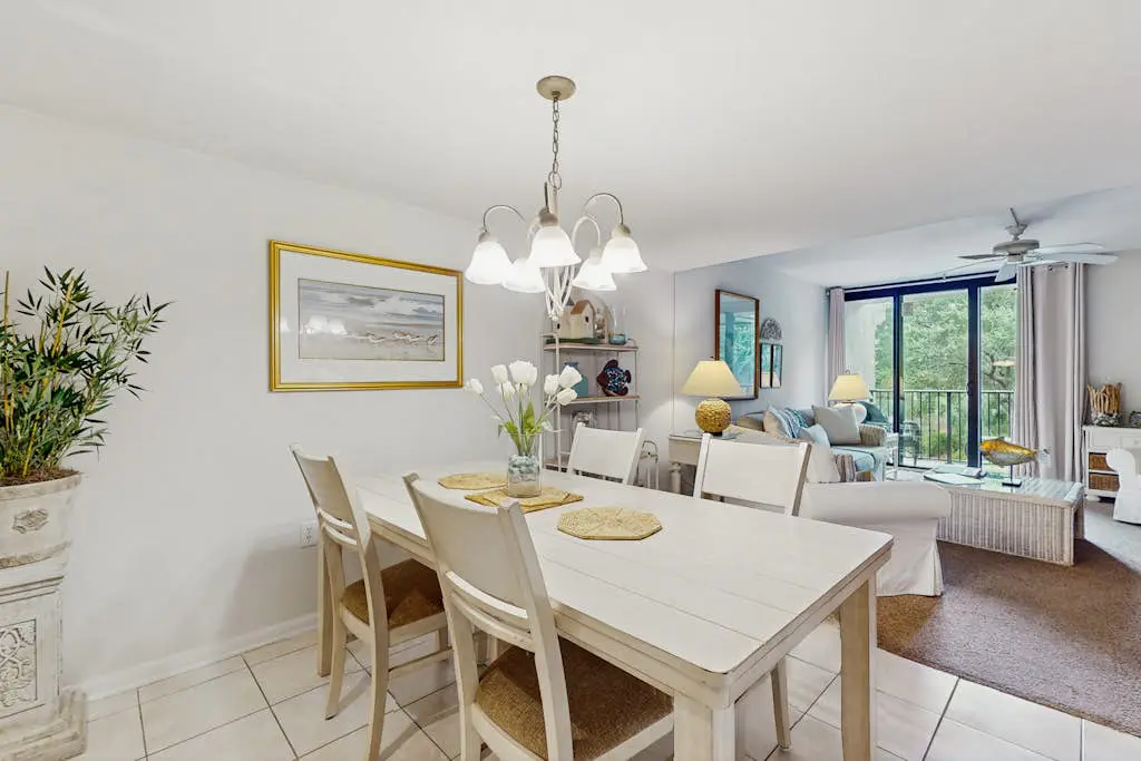 Airy, lagoon-view condo with pool, hot tub & tennis - walk to the beach