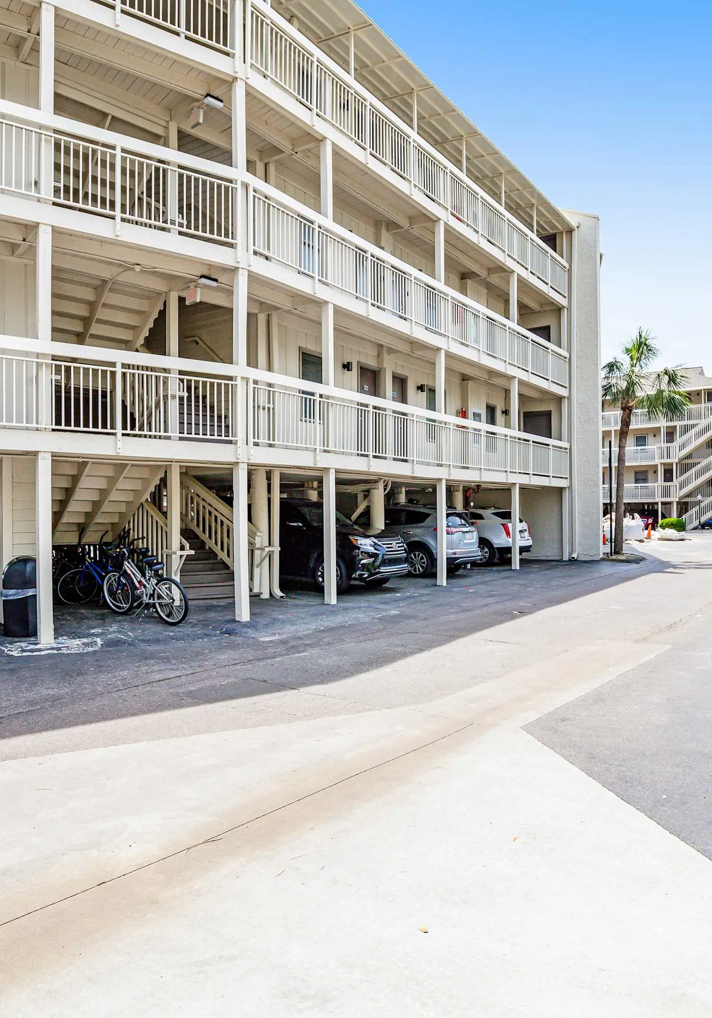 Beach-view condo in oceanfront complex with outdoor pool, beach access, balcony