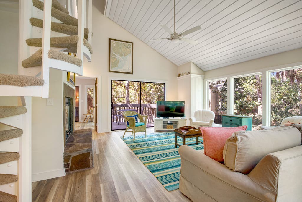 Walk to Beach 2BR with loft Condo on Beautiful Edisto Beach, SC