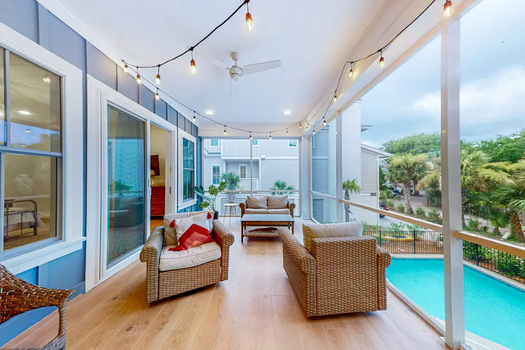North Forest Beach home with a private pool and four primary suites