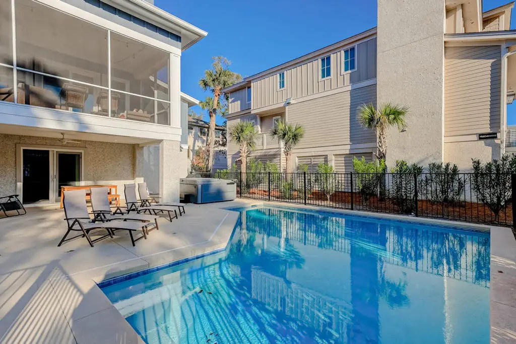 North Forest Beach home with a private pool and four primary suites