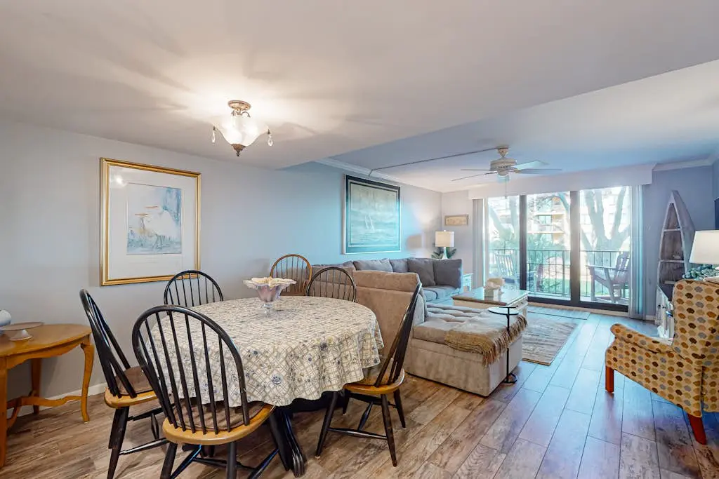 Amazing oceanfront 2BR 2BA 1st floor condo with pool, hot tub, tennis, fitness area, & WD