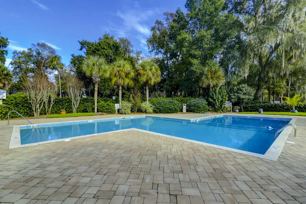 Dog-friendly villa with pool, tennis, pickleball, on-site golf, deck, & W/D