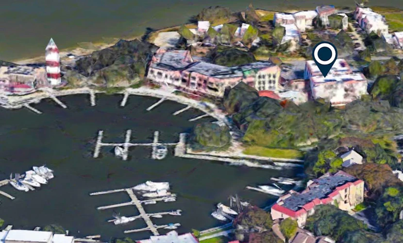 Dog-friendly coastal condo - water views, balcony, W/D, & AC