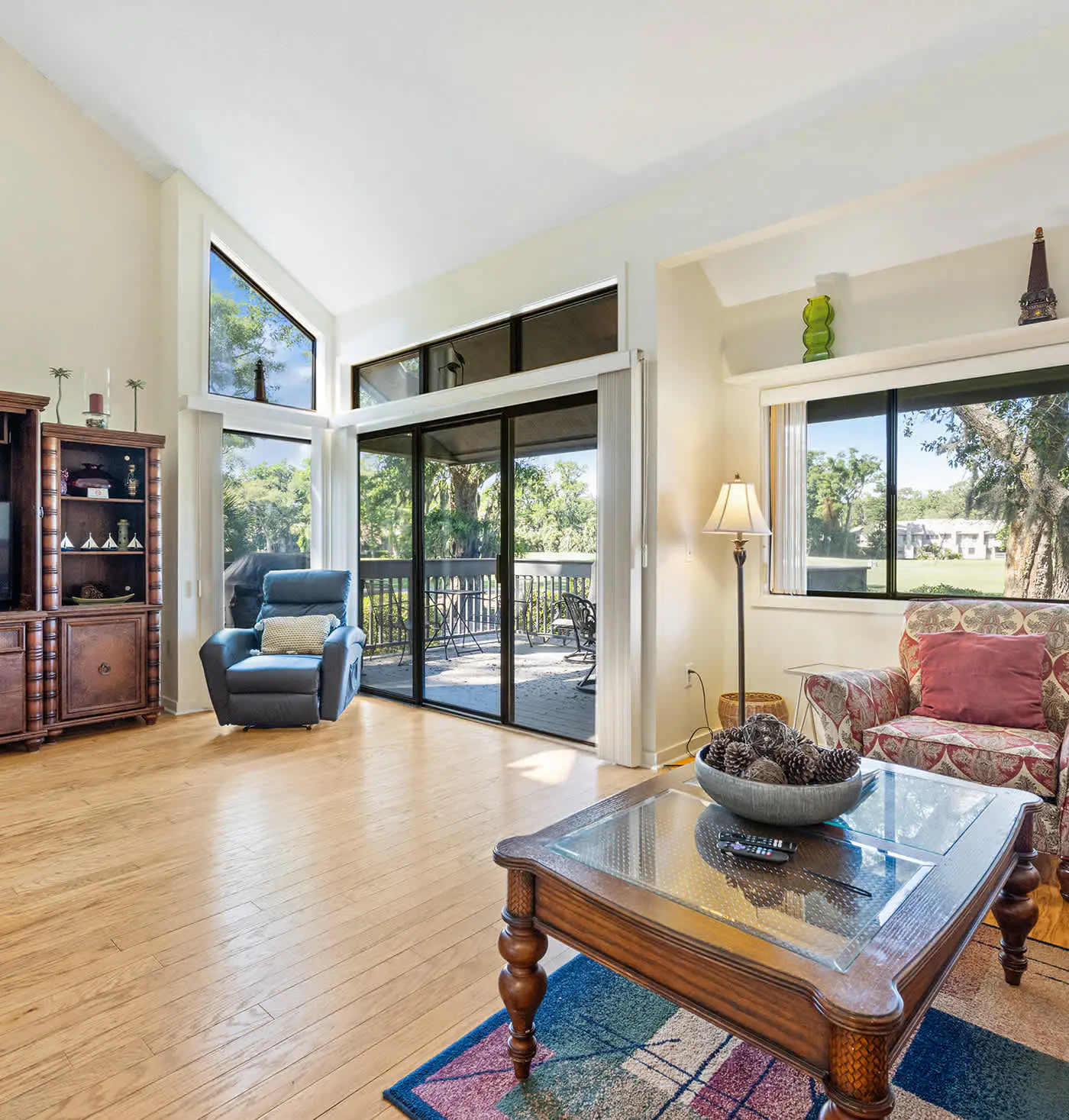 Golf course-view condo near beach with pool & private deck - dog-friendly