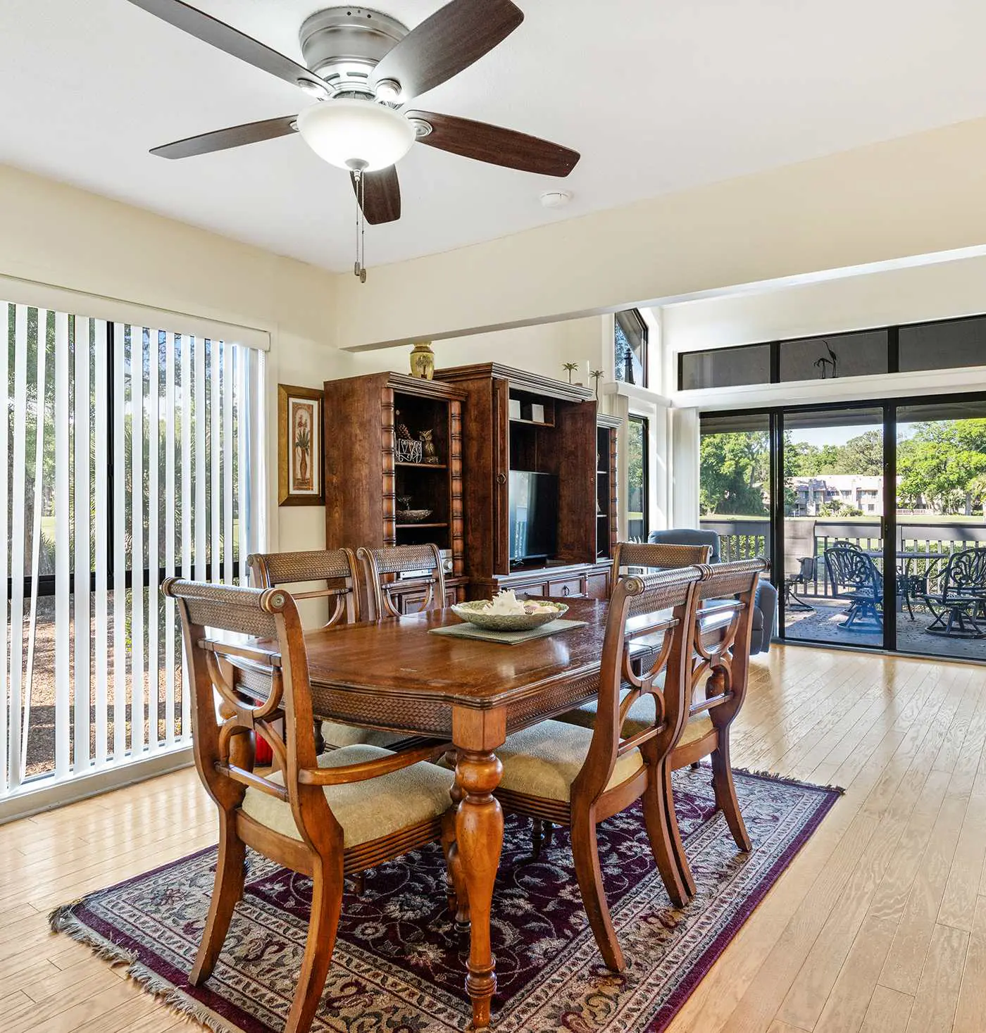Golf course-view condo near beach with pool & private deck - dog-friendly