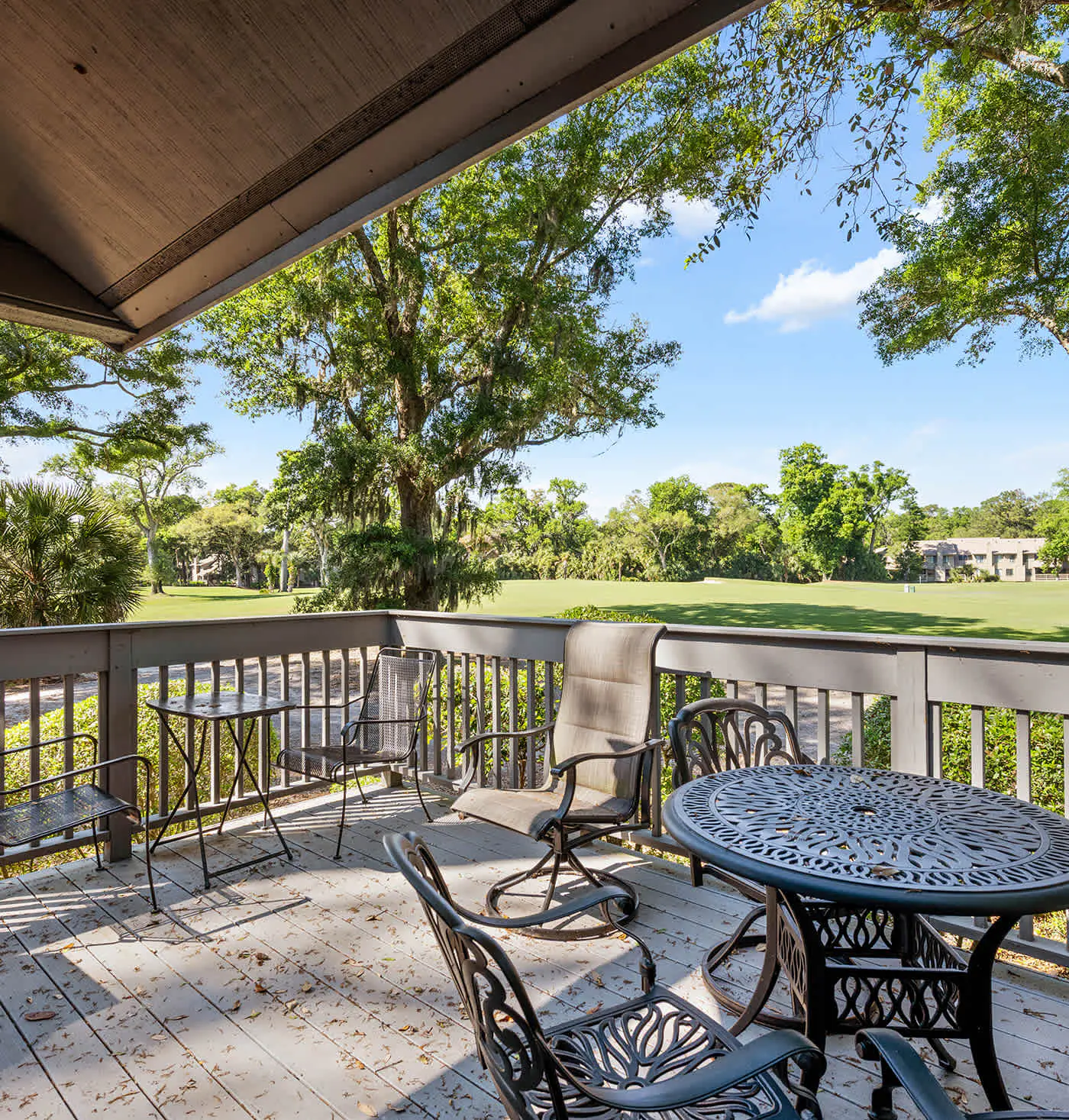 Golf course-view condo near beach with pool & private deck - dog-friendly