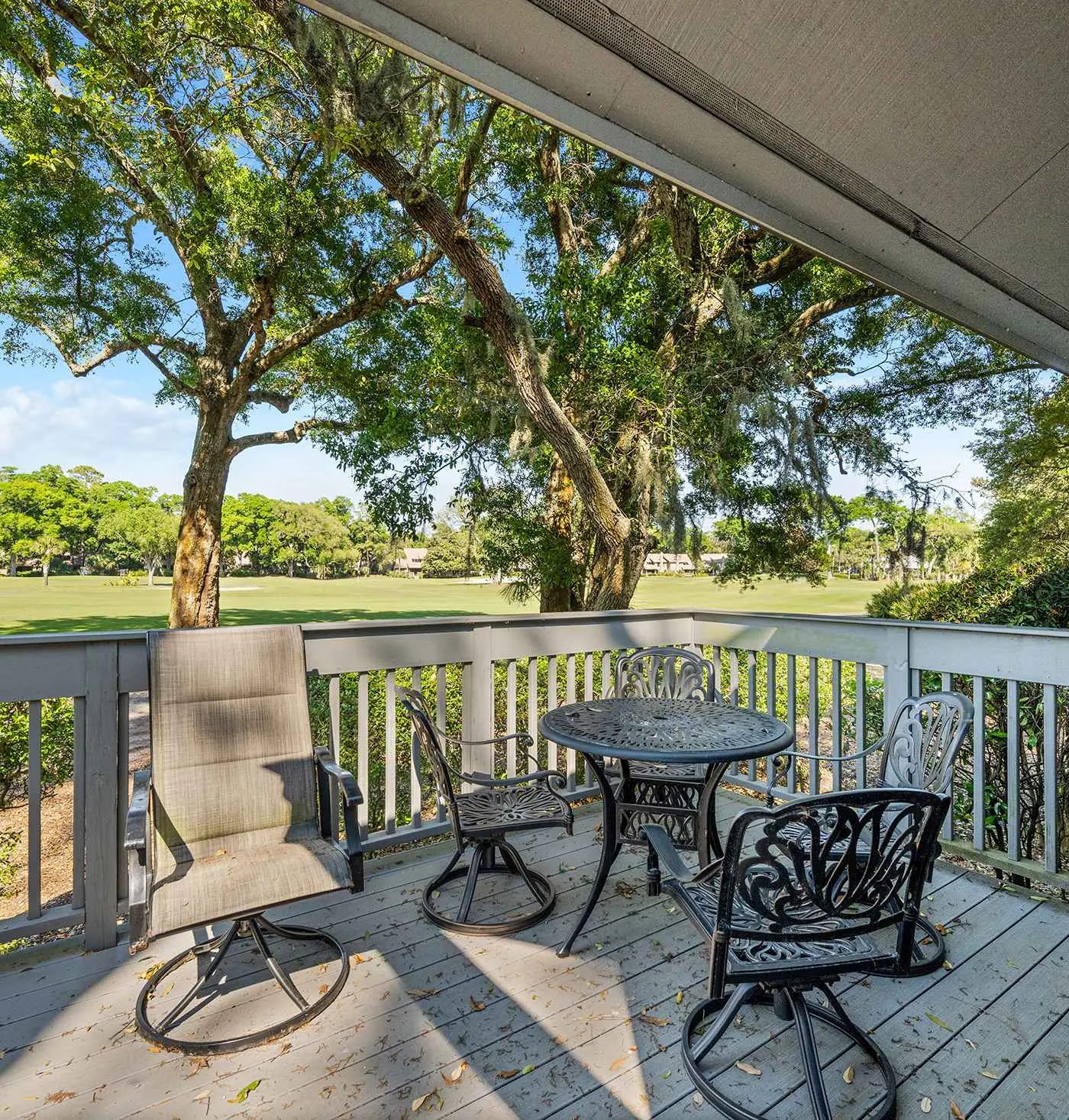 Golf course-view condo near beach with pool & private deck - dog-friendly