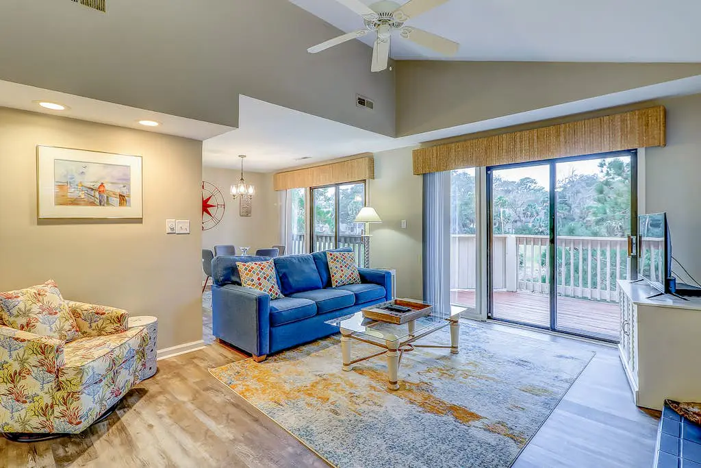 Welcoming Condo with Lagoon Views, Deck, Shared Pool & Nearby Beach Access