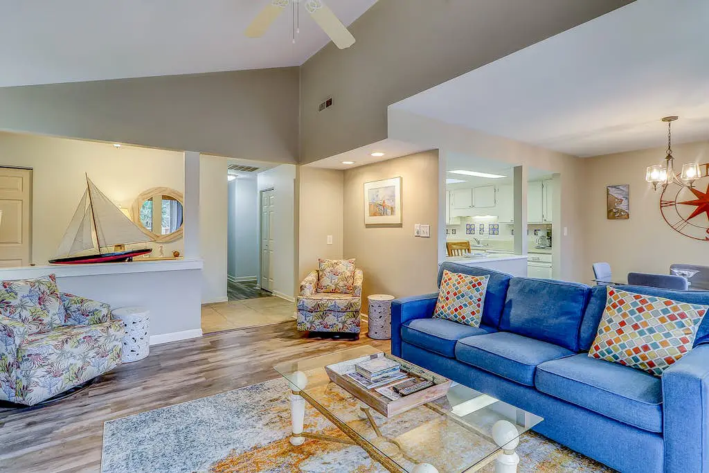 Welcoming Condo with Lagoon Views, Deck, Shared Pool & Nearby Beach Access