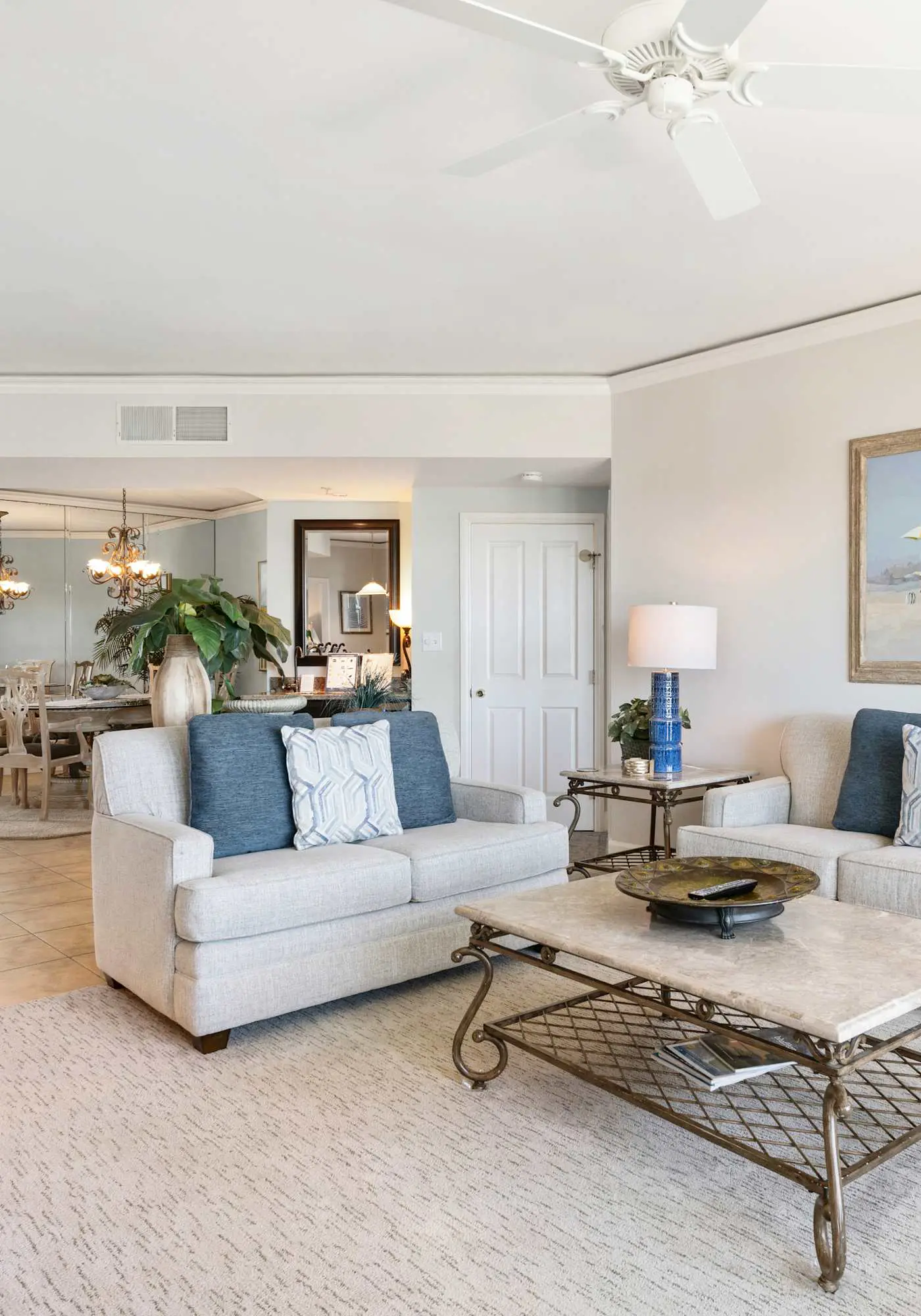 Stunning beach condo with two ocean-view balconies, shared pool & hot tub
