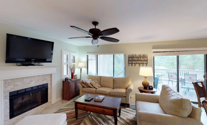 Lagoon-View Condo with Private Deck, Shared Pool & Easy Beach Access