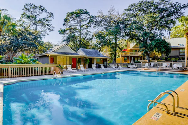 Lagoon-View Condo with Private Deck, Shared Pool & Easy Beach Access