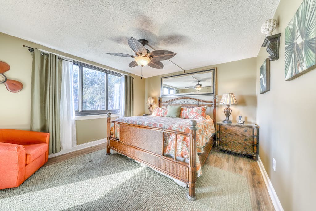 Spacious villa with pool, hot tub, playground & cute decor - steps from beach