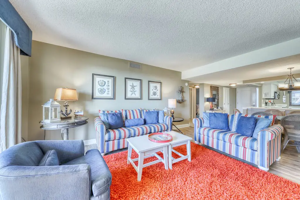 Spacious villa with pool, hot tub, playground & cute decor - steps from beach