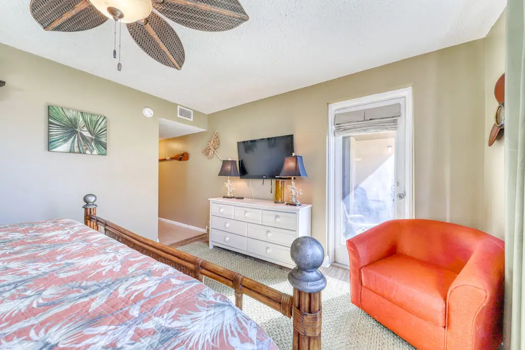 Spacious villa with pool, hot tub, playground & cute decor - steps from beach