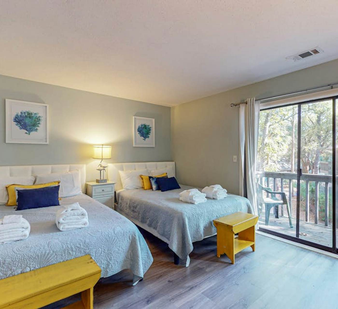 Comfortable two-story condo with beach access, shared ...