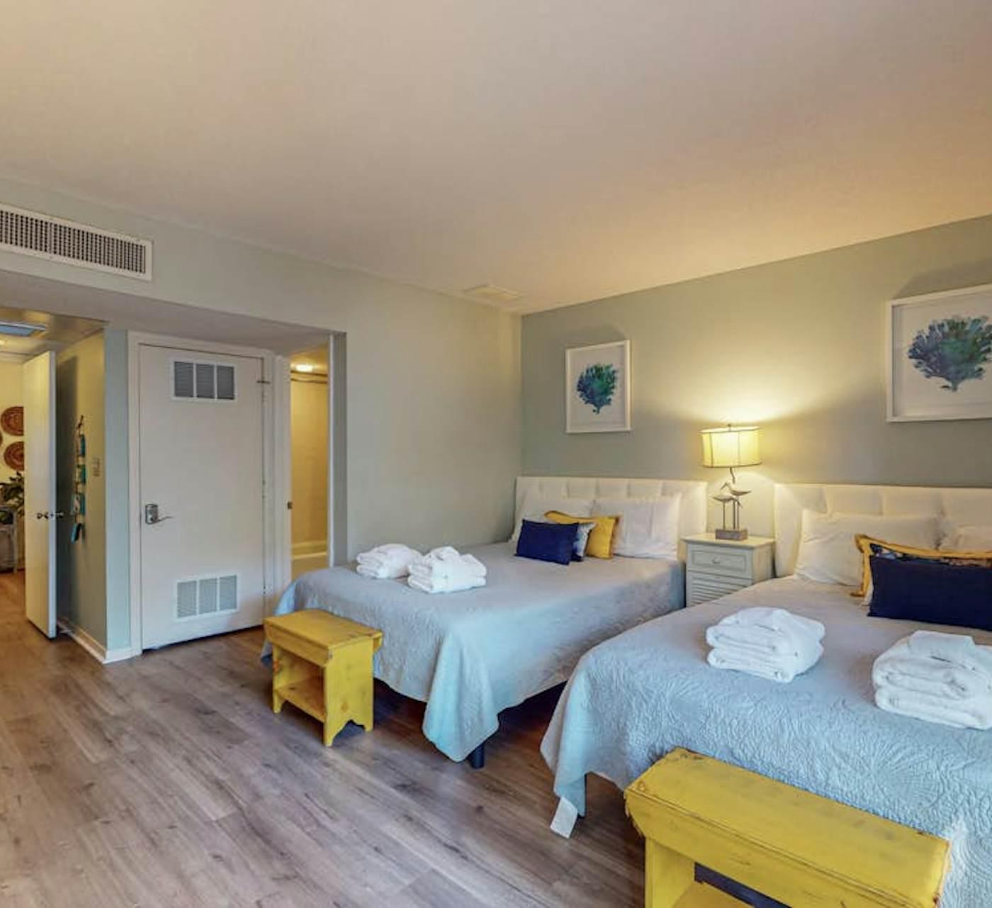 Comfortable two-story condo with beach access, shared ...