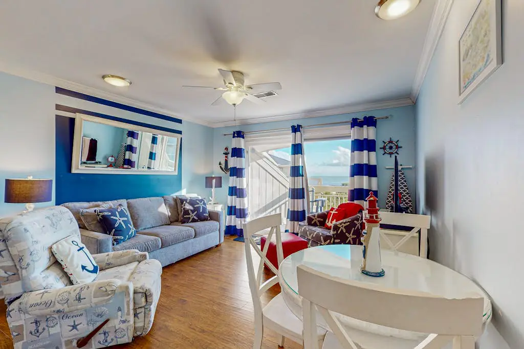 Charming Waterfront Villa with Ocean Views, Private Balcony & Pool — Steps to the Beach