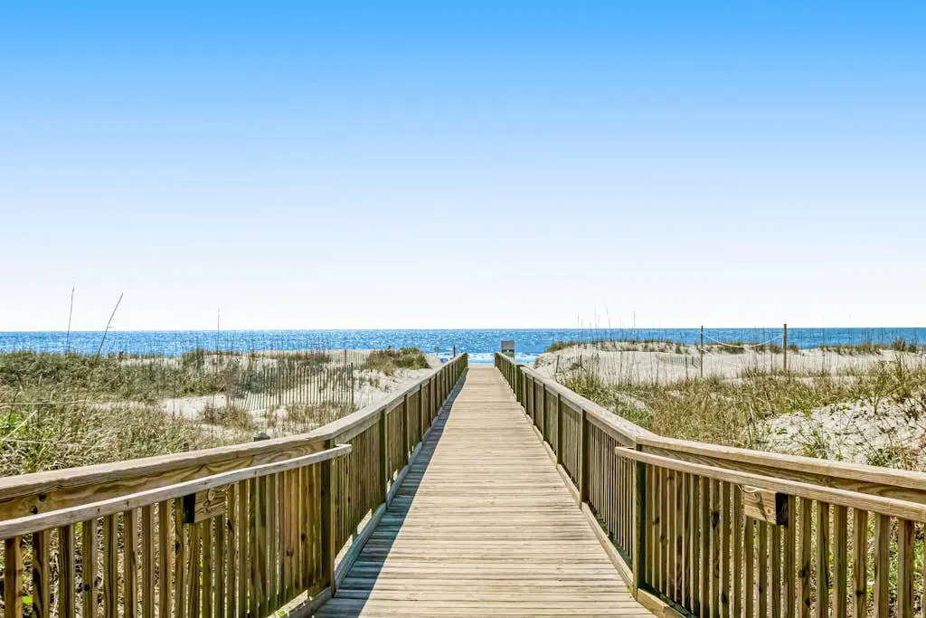 1st-floor condo near the beach with pool, tennis, balcony, gym, streaming, W/D