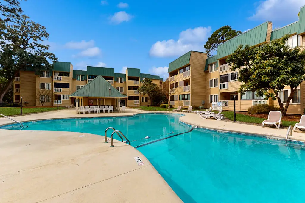 Beachfront villa near golf with pool, hot tub, & balcony - snowbird-friendly