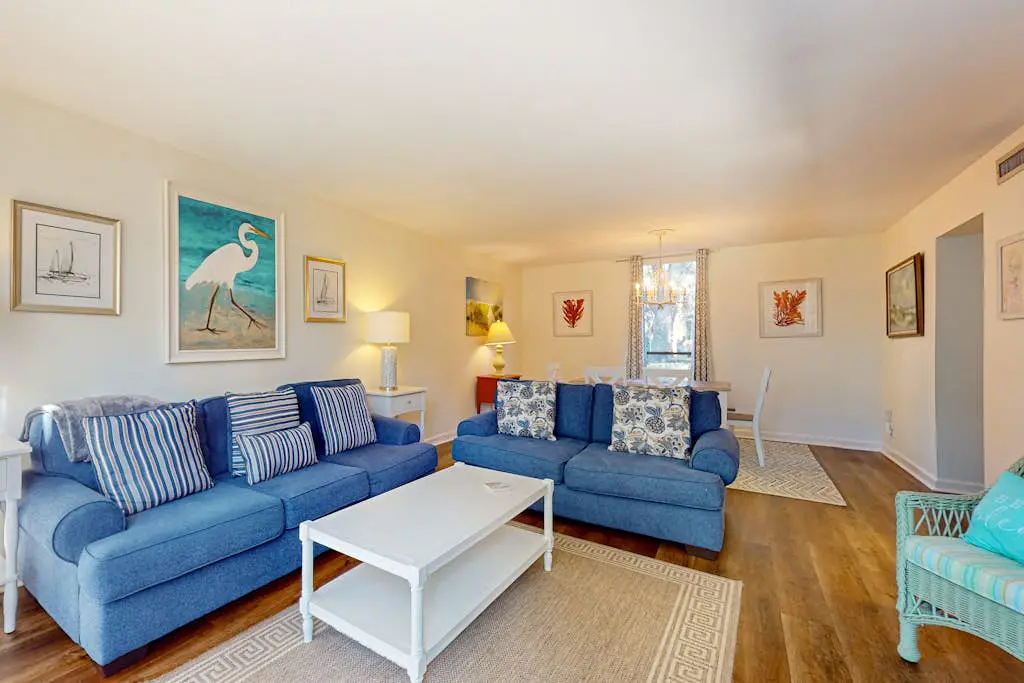 Perfect condo across street from beach access with outdoor pool & grill