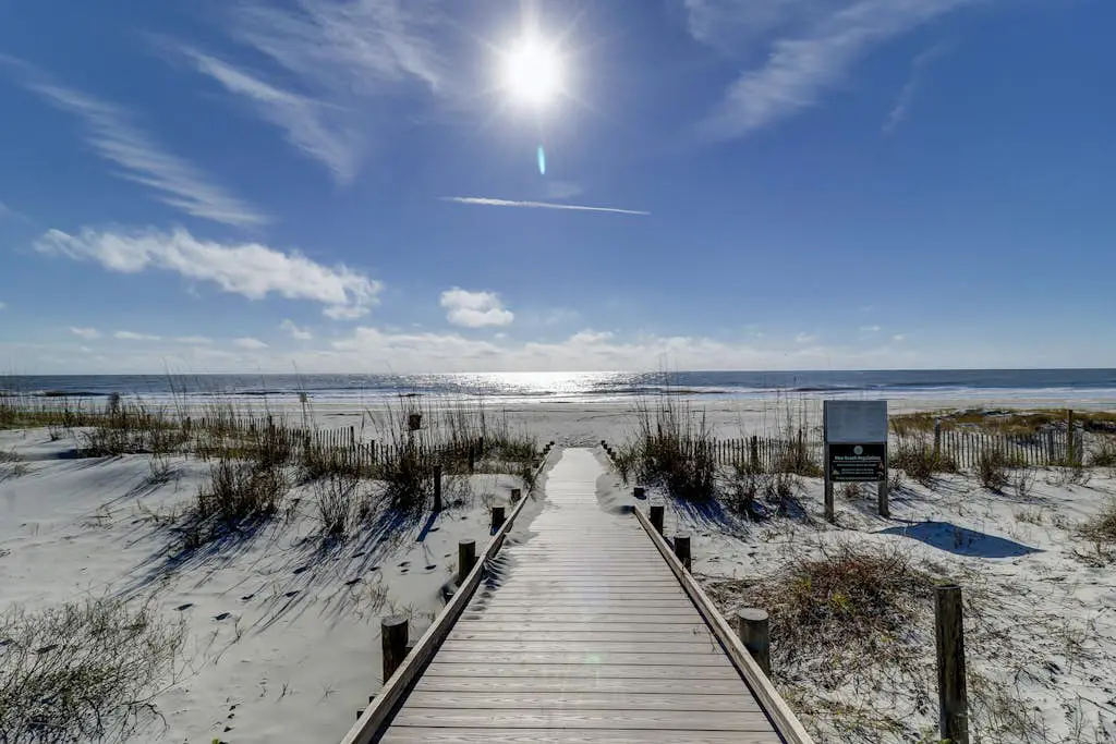 Perfect condo across street from beach access with outdoor pool & grill