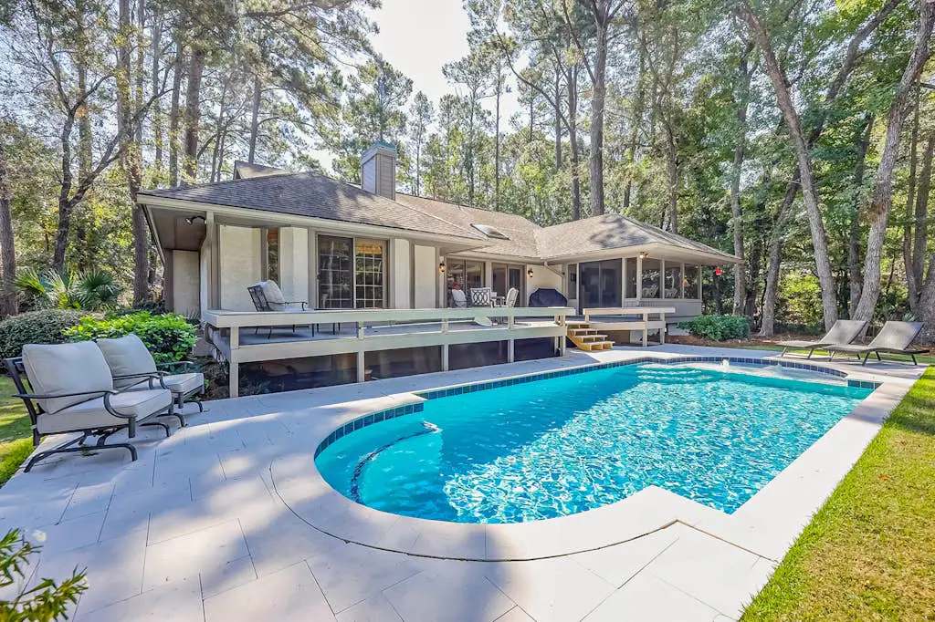 3 BR Home with private pool in Palmetto Dunes, close to beach