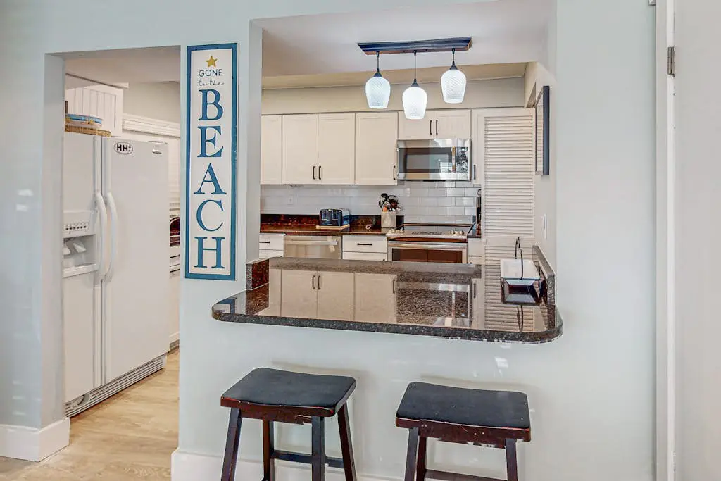 First Floor Condo near the beach with beach gear, washer/dryer, and pool