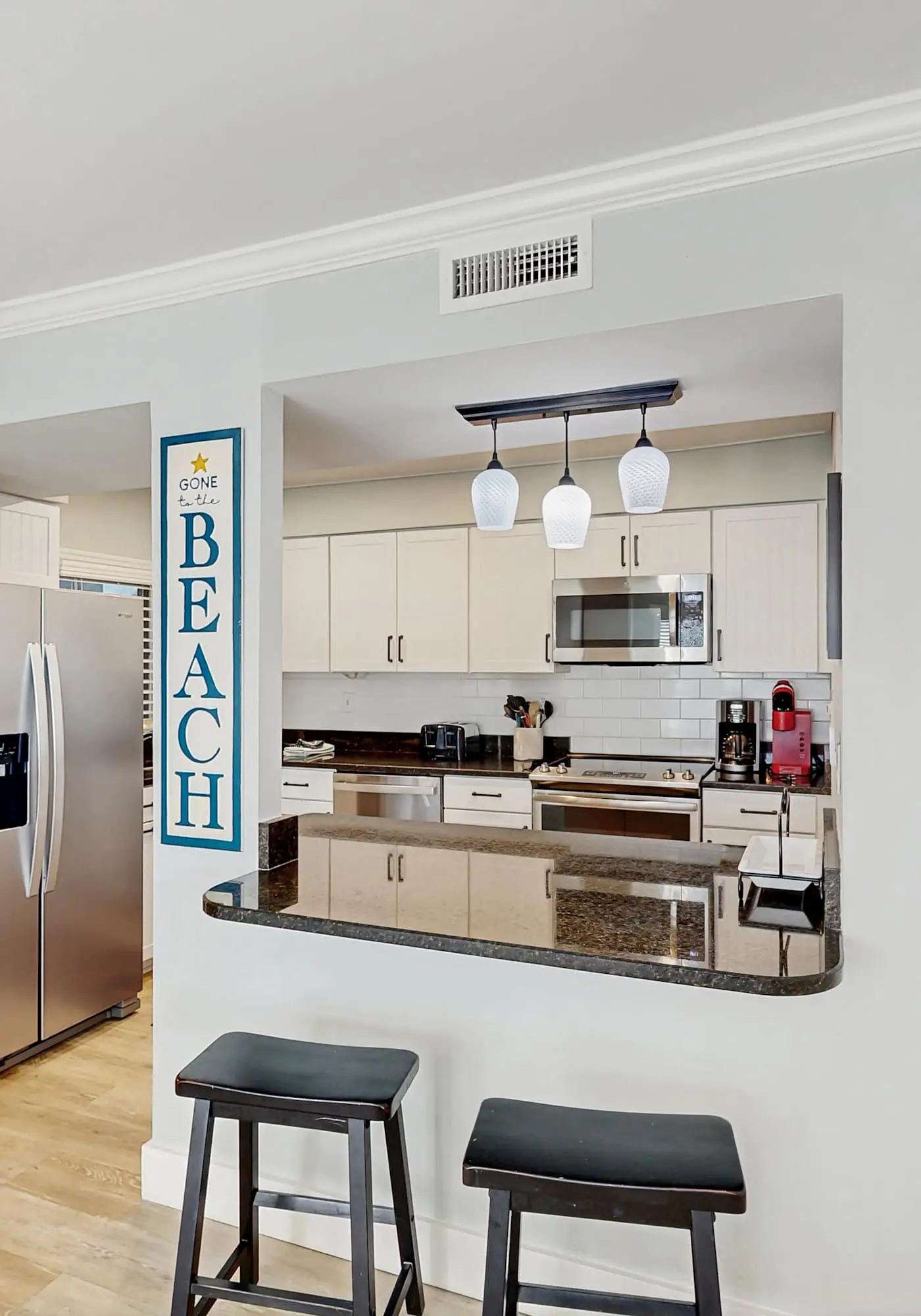 First Floor Condo near the beach with beach gear, washer/dryer, and pool