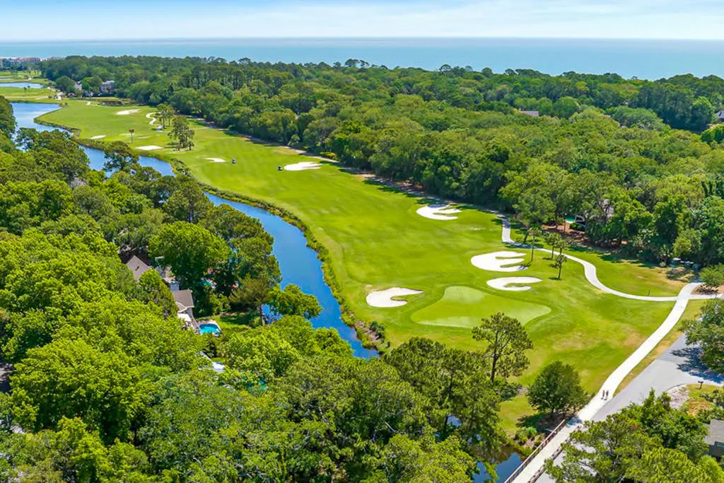Spacious Palmetto Dunes Condo, Sunny Deck,  View of Lagoon, Complex Pool