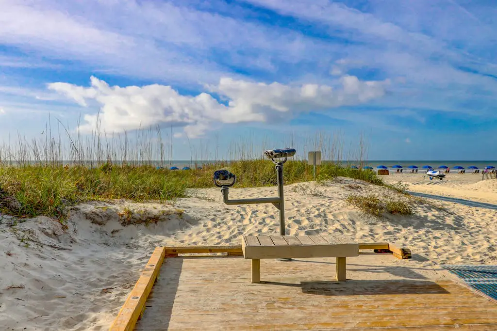 Home with private pool, fenced in yard, dog-friendly, walk to beach