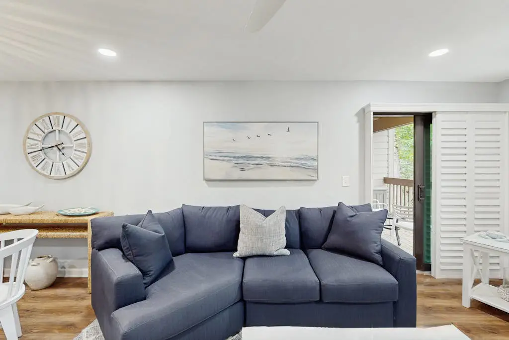 Dog-Friendly Condo with pool, golf, and just steps to the beach