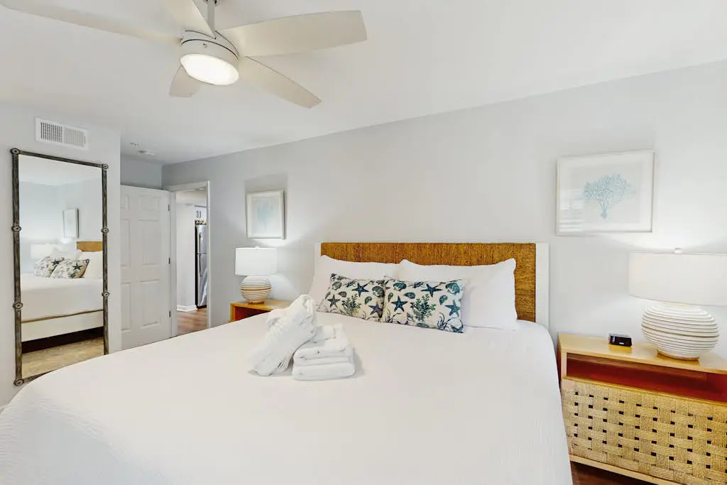 Dog-Friendly Condo with pool, golf, and just steps to the beach
