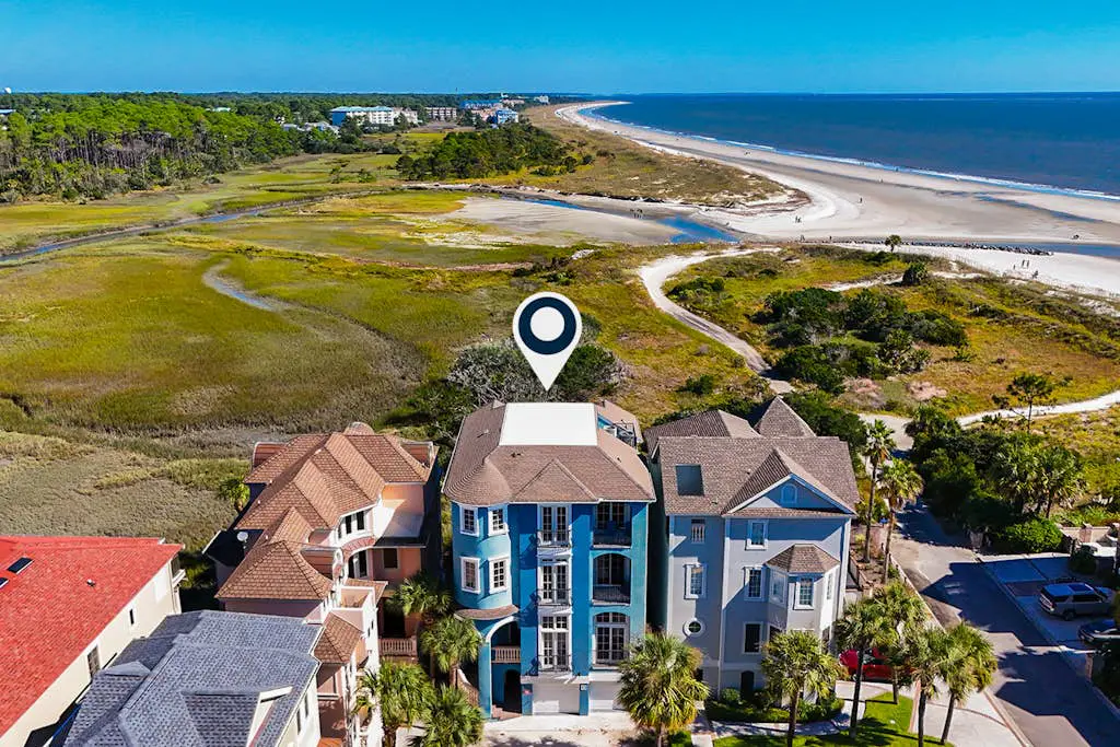 Ocean and Marsh View Home with private pool, dog friendly, beachfront