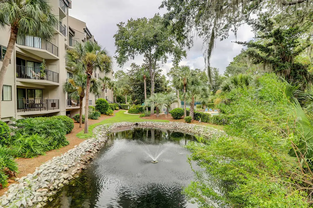 Villa with pool, tennis courts, & private patio - walk to the beach