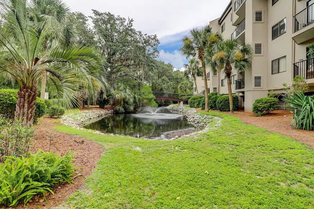 Villa with pool, tennis courts, & private patio - walk to the beach