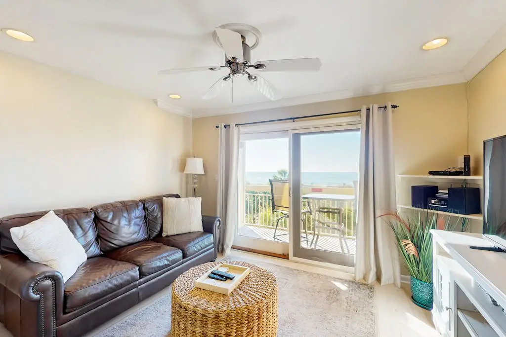 Coastal condo w/ a shared pool - steps to the beach Near shopping