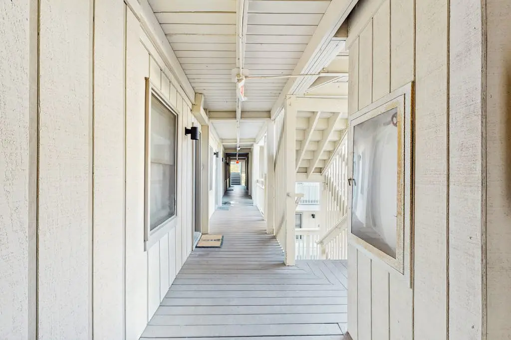 Coastal condo w/ a shared pool - steps to the beach Near shopping