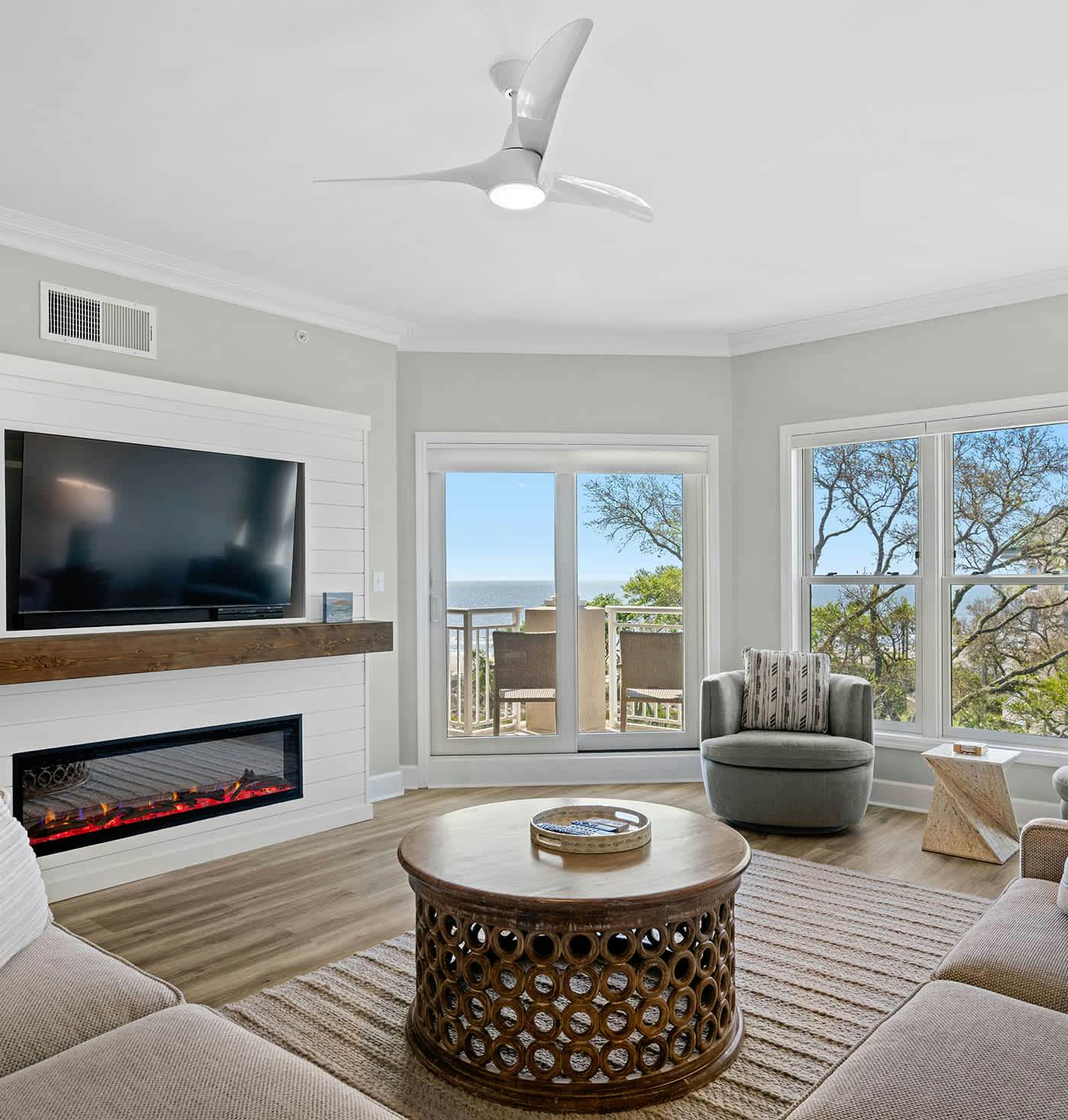 Coastal condo on the beach w/ panoramic views, beach access & a shared pool