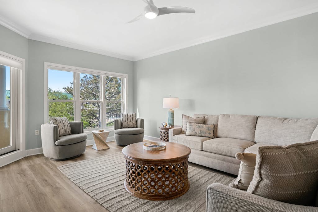 Coastal condo on the beach w/ panoramic views, beach access & a shared pool