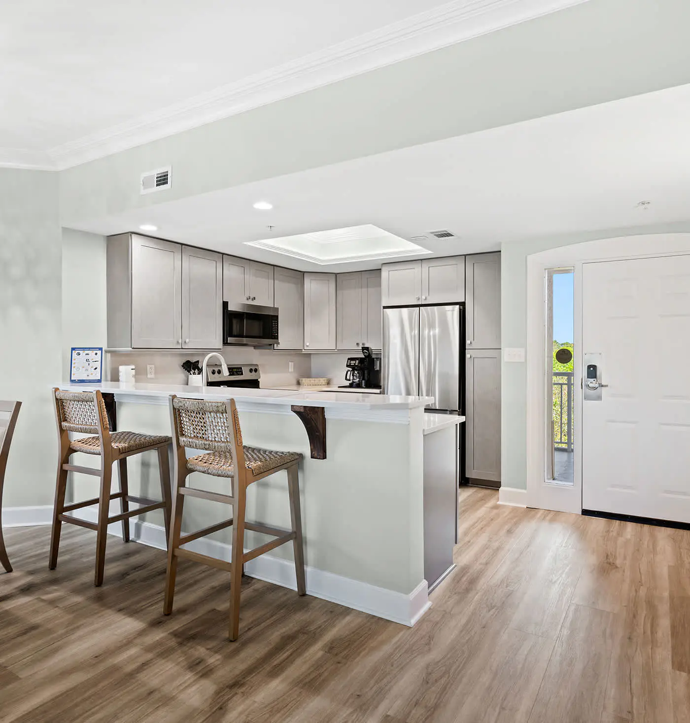 Coastal condo on the beach w/ panoramic views, beach access & a shared pool