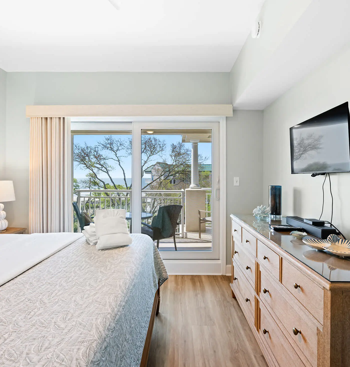 Coastal condo on the beach w/ panoramic views, beach access & a shared pool