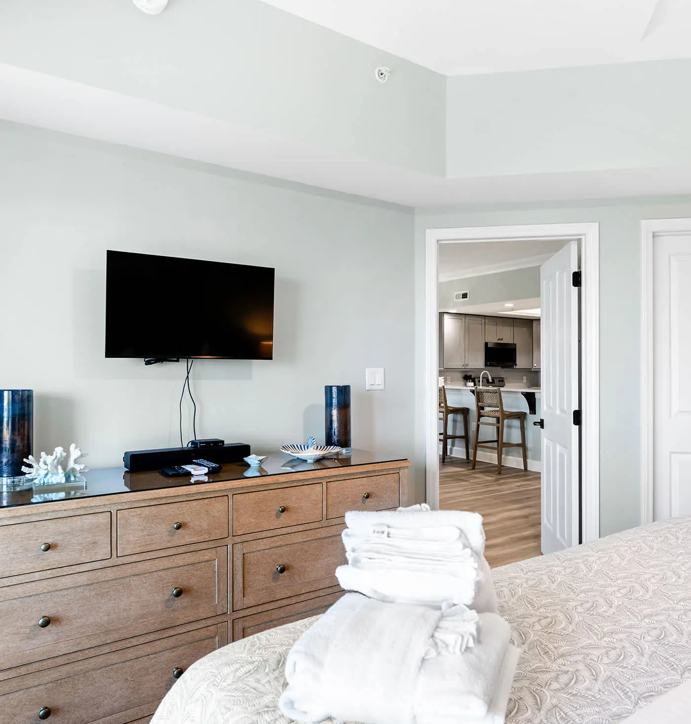 Coastal condo on the beach w/ panoramic views, beach access & a shared pool