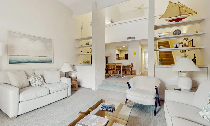 Marsh-view Harbour Town condo w/ shared pool - close to shops & restaurants