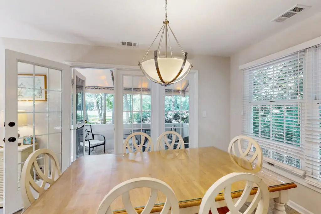 Dog-friendly, golf-course adjacent townhouse w/ a wet bar, patio, & shared pool