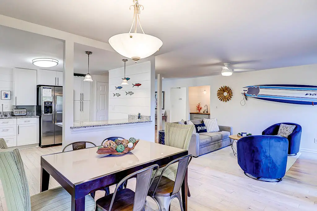 Relaxing Evian condo w/ patio, pool, tennis, pickleball, beach, golf, Dogs ok