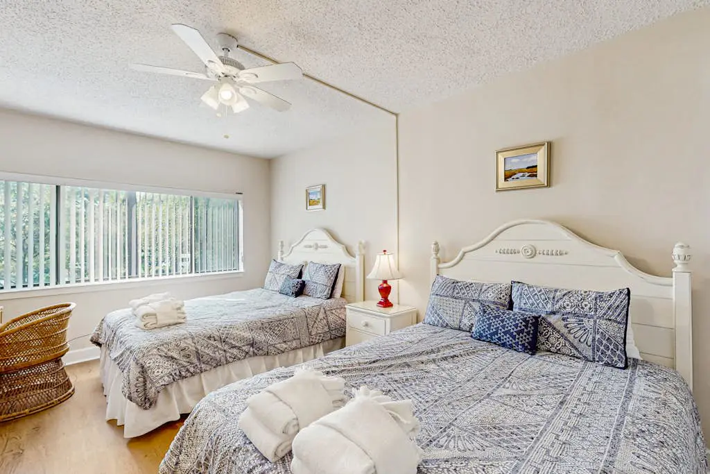 Inviting family-friendly condo with balcony, central AC, & outdoor pool